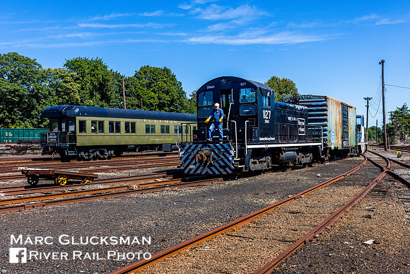 Danbury Railway Museum, Boston & Maine BM 1127, Danbury, Connecticut