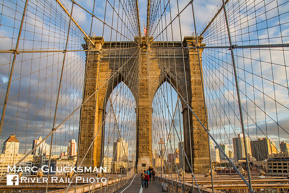 Pedestrian Walkway, Brooklyn Bridge