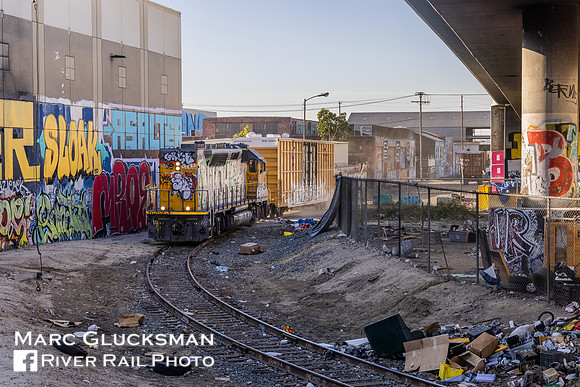 UP YJY68, UP 1373, Vernon, California