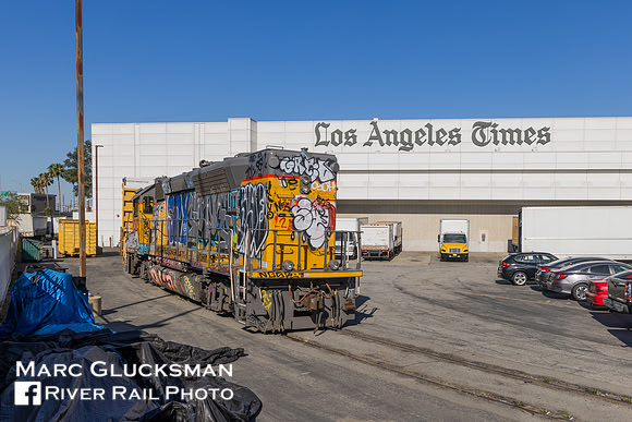 UP YJY68, UP 1373, Los Angeles, California