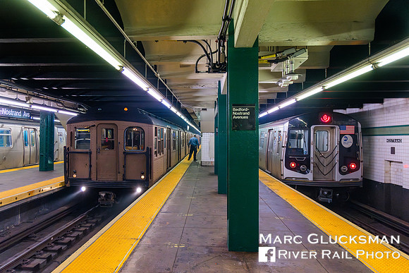 MTA NYCT Subway Transit Museum A Type/Standards 2390, Classon Avenue, Brooklyn, New York