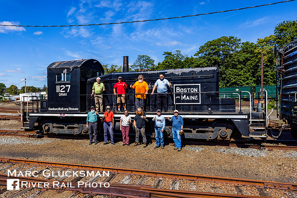 Danbury Railway Museum, Boston & Maine BM 1127, Danbury, Connecticut