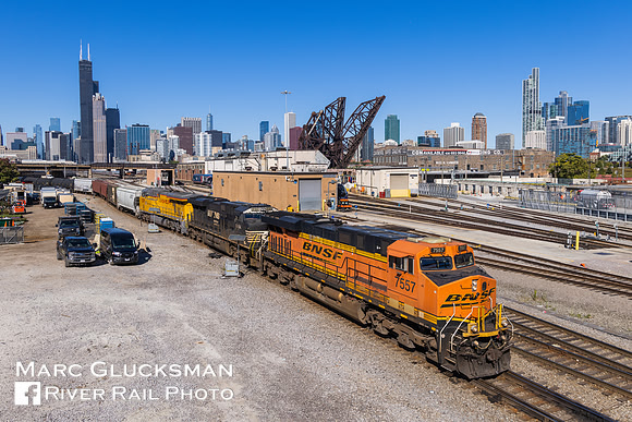 BNSF 7557, Chicago, Illinois