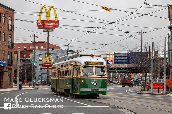 SEPTA 2331, West Girard Avenue and Frankford Avenue, Philadelphia, Pennsylvania