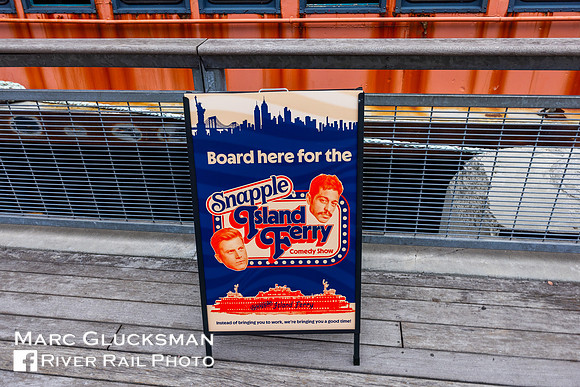 Former Staten Island Ferry  MV John F Kennedy, Pier 17, New York, New York