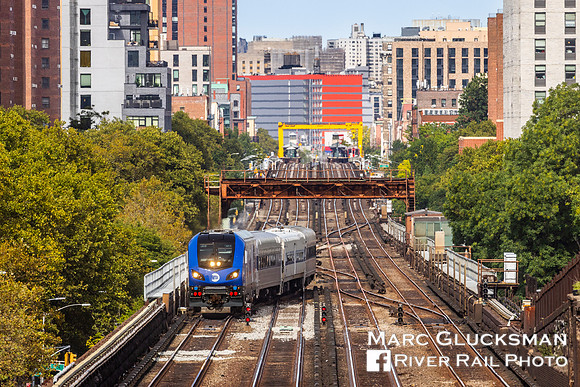 MTA Metro-North Railroad Inspection Cars, MNCW 311 MNR Park Avenue Viaduct, New York, New York