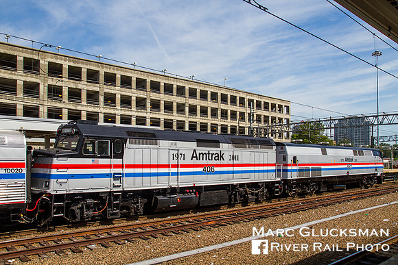 Amtrak 40th Anniversary Exhibit Train