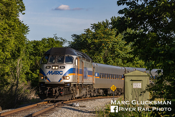Marc Train 893, MARC 34, Monocacy, Maryland