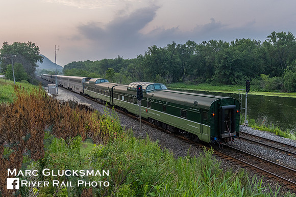 Webb Rail on the Mississippi River, Minnesota City, Minnesota