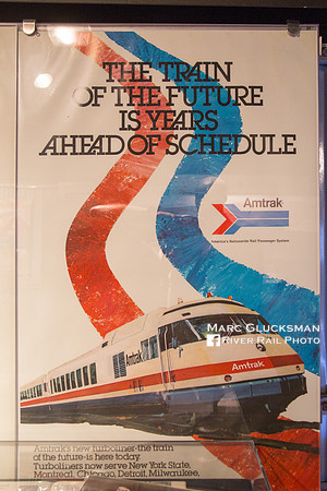 Amtrak 40th Anniversary Exhibit Train