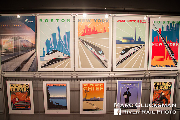 Amtrak 40th Anniversary Exhibit Train