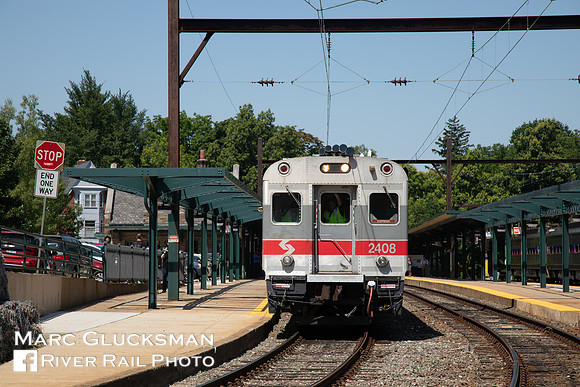 SPAX 901/2408, Inaugural ACS-64 Day, Chestnut Hill East Station, Chestnut Hill, Pennsylvania