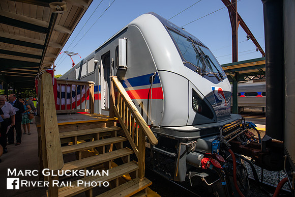 SPAX 901, Inaugural ACS-64 Day, Chestnut Hill East Station, Chestnut Hill, Pennsylvania