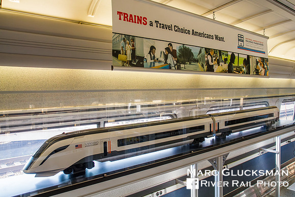 Amtrak 40th Anniversary Exhibit Train