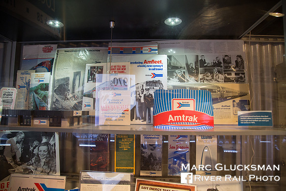 Amtrak 40th Anniversary Exhibit Train