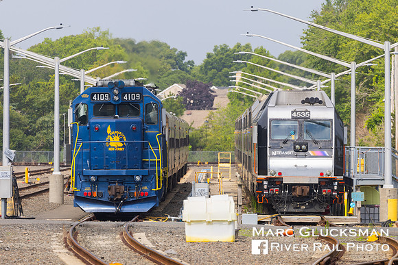 NJTR 4109 and 4535, Bay Head, New Jersey
