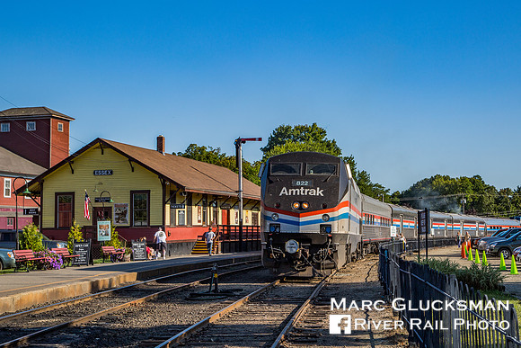 Amtrak 40th Anniversary Exhibit Train