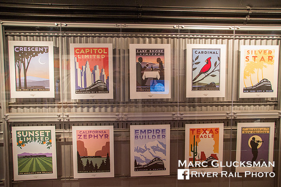 Amtrak 40th Anniversary Exhibit Train