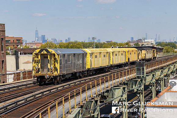 R-65 PC03 Pump Train, 18 Avenue, Brooklyn, New York