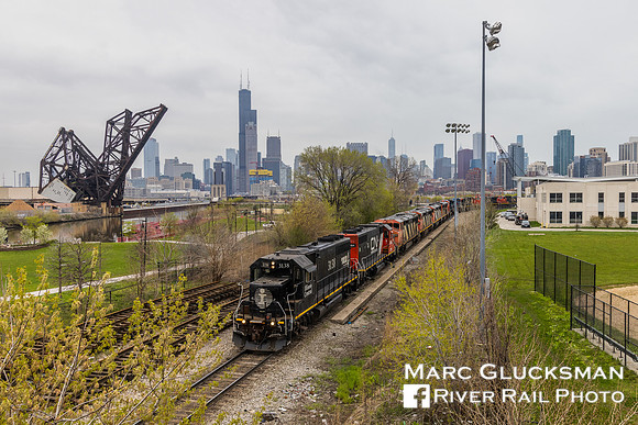 IC/CN 3138, CN X537, Chicago, Illinois