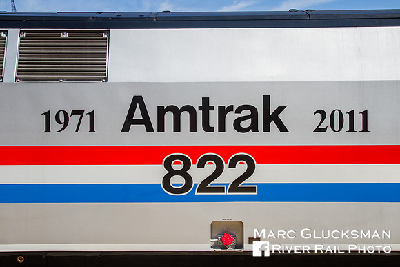 Amtrak 40th Anniversary Exhibit Train