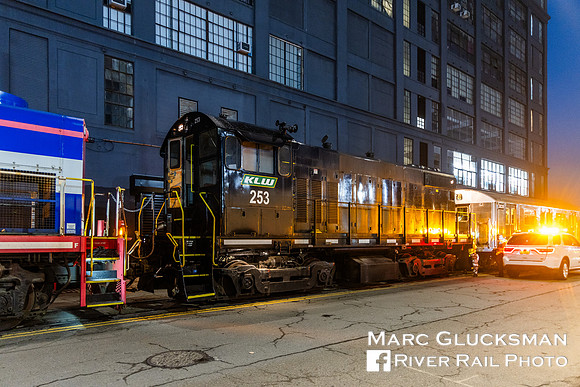 NYNJ Rail, with NYCT R-32s and CWR Train, Brooklyn, New York
