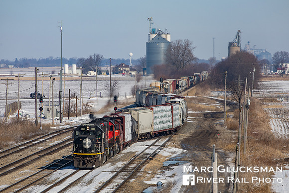 Illinois Central/Canadian National in Champaign, Illinois