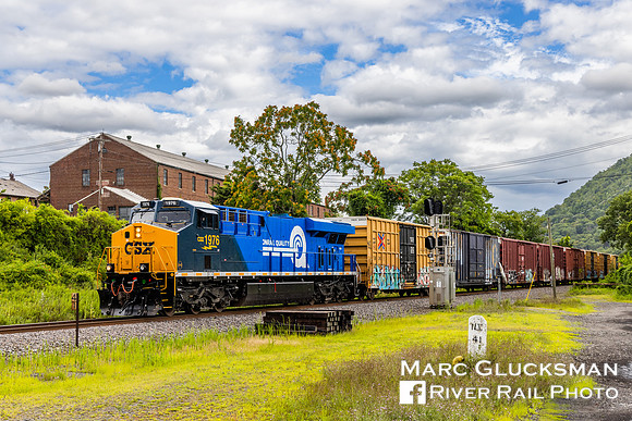 CSXT 1976, Iona Island, New York