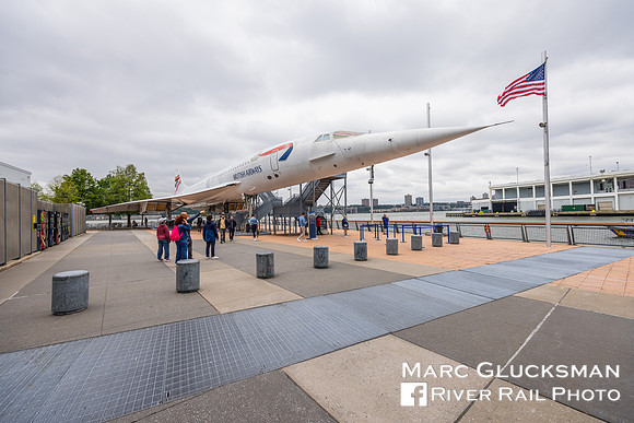 British Airways Concorde G-BOAD, USS Intrepid, New York, New York
