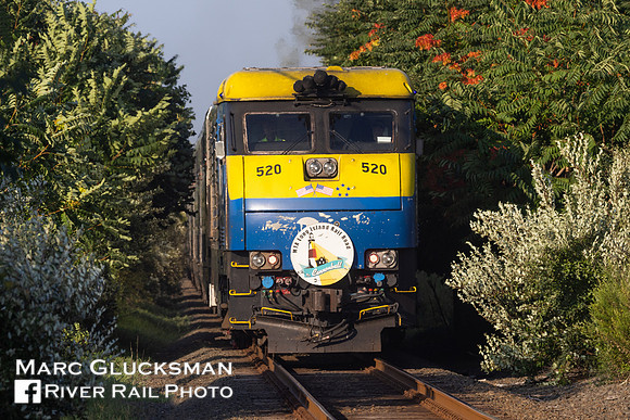 MTA LIRR Long Island Railroad LI 520 "Cannonball", Southhampton, New York