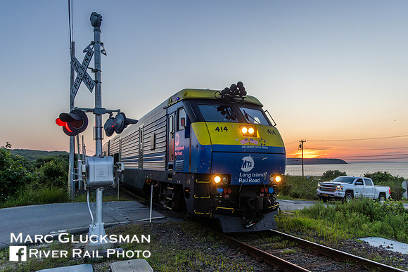MTA LIRR Long Island Railroad LI 414, Montauk, New York