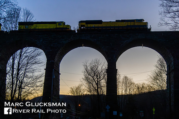 NYSW 4064, Starrucca Viaduct, Susquehanna, Pennsylvania