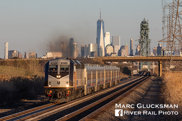 NJ Transit PL42AC, Lyndhurst, New Jersey