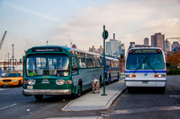 MTA NYCT Bus and NYTM, 42 Street-12th Avenue, New York, New York
