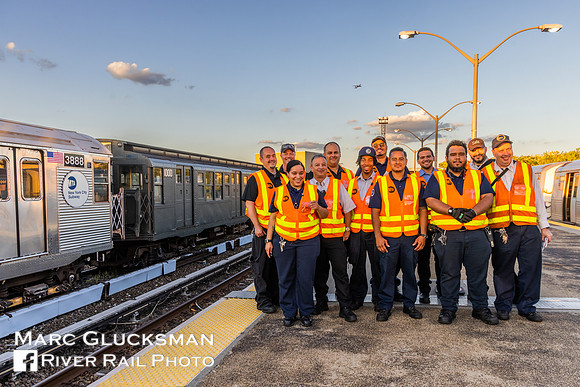To The Rockaways By Rail. Rock Park-B116 St, Queens, New York