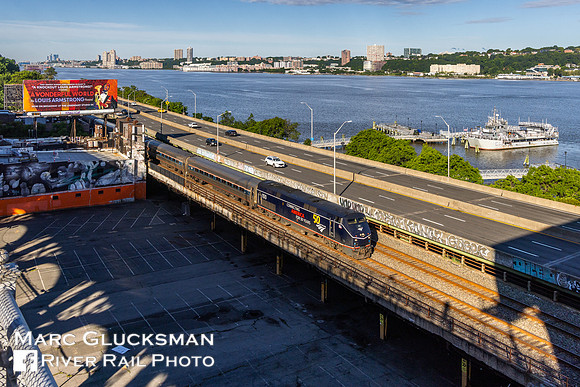 Amtrak Train 63 69, AMTK 100, New York, New York