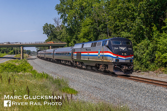 Amtrak 1233 "Berkshire Flyer", Canaan, New York