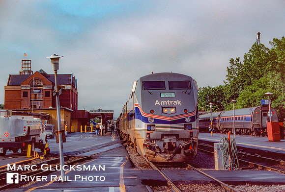 Amtrak at Albany-Renssealer, New York