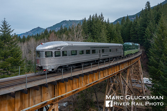 Webb Rail crossing the Willamette Highway, Oakridge, Oregon