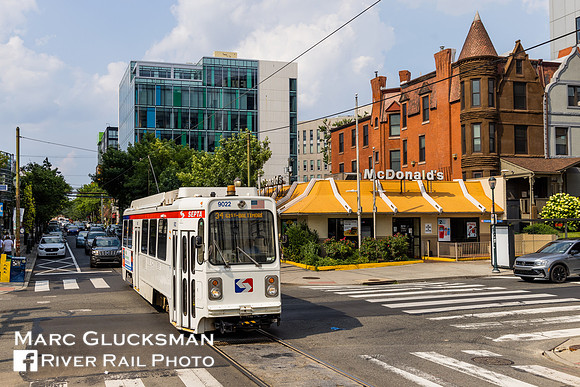 SEPTA SPAX 9022, 40th-Walnut, Philadelphia, Pennsylvania