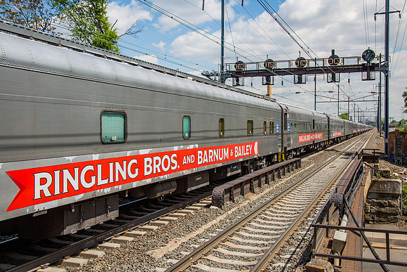 RBBX Circus Train, North Elizabeth, New Jersey