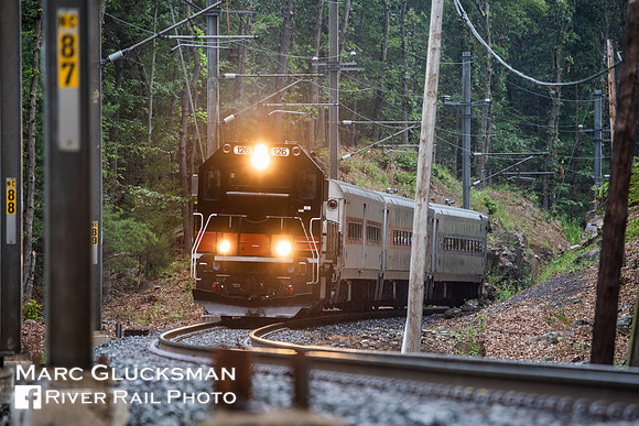 MTA Metro-North New Canaan Branch Line Test Train