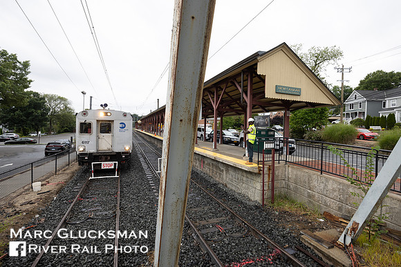 MTA Metro-North New Canaan Branch Line Test Train