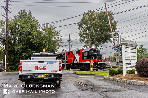 MTA Metro-North New Canaan Branch Line Test Train