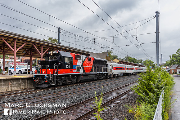 MTA Metro-North New Canaan Branch Line Test Train