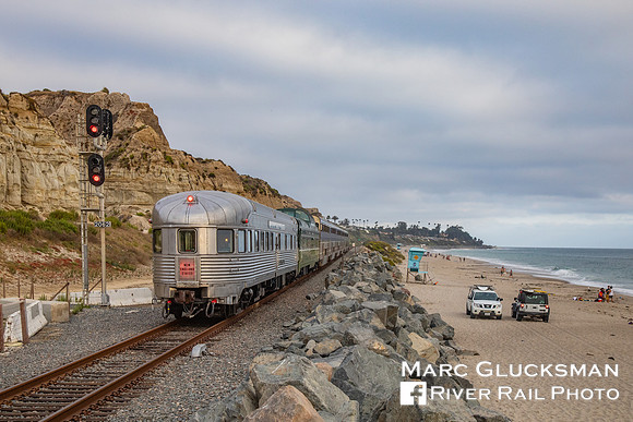 Webb Rail at Calafia Beach, San Clemente, California