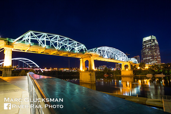 John Seigenthaler Pedestrian Bridge, Nashville, Tennessee