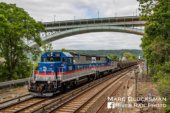 Metro-North Railroad Rail Train, Spuyten Duyvil, Bronx, New York