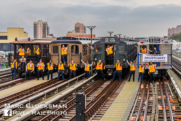 MTA NYCT Subway/NYTM 2023 Parade Of Trains, Brooklyn, New York