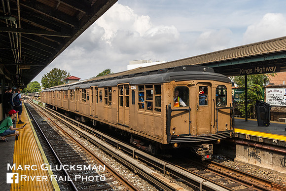 MTA NYCT Subway/NYTM 2023 Parade Of Trains, Brooklyn, New York